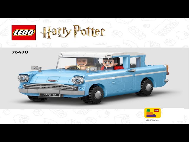 LEGO Instructions - Harry Potter - 76470 - Enchanted Flying Ford