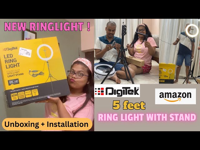 Buy Digitek DRL-14 Ring Light with Bag for Photography
