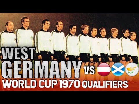 WEST GERMANY 🇩🇪  World Cup 1970 Qualification All Matches Highlights | Road to Mexico