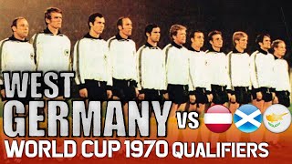 WEST GERMANY 🇩🇪 World Cup 1970 Qualification All Matches Highlights | Road to Mexico