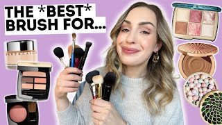 BEST BRUSHES for LUXURY MAKEUP! 🤩 Get a perfect application with these makeup brush recommendations