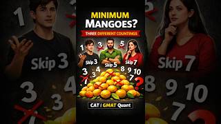 4 Advanced Counting Problems Solved in seconds  | Quants Tips for CAT &amp; GMAT | #logicxonomy_shorts