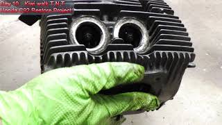 【レストア日記】Day 10 Honda C92 Restore Project ホンダドリームc92 エンジン分解 電気配線 12v化