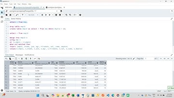 Part 108 - PostgreSQL - PL pgSQL - Merge Statement By Ramesh Babu Bollu