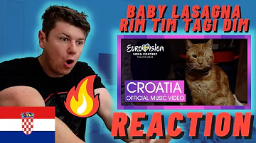🇭🇷Baby Lasagna - Rim Tim Tagi Dim | Eurovision 2024 - IRISH REACTION