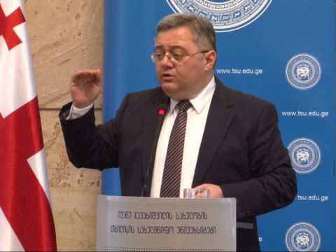 პარლამენტის თავმჯდომარემ, დავით უსუფაშვილმა თსუ-ში საჯარო ლექცია წაიკითხა