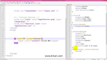 110  Before and After in CSS Part 02   IT Bari com   Web Design Bangla Video Tutorial
