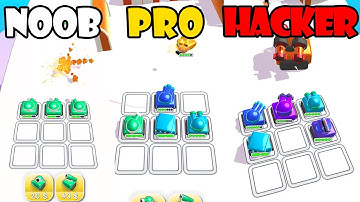 NOOB vs PRO vs HACKER - Tank Merge (Android,iOS)