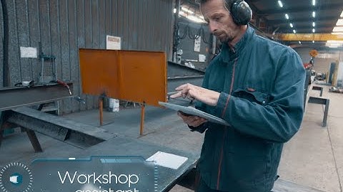 Steel Projects PLM demo (EN): Workshop Assistant (Android mobile application)