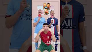 Give candy to Ronaldo, Haaland, and Mbappé