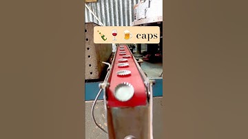 How Bottle Caps Are Made! #shorts