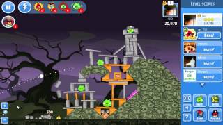 Angry Birds Friends Halloween Week 24 Tournament All Levels Highscore 3 Star Walkthrough All Levels