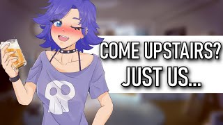 Bully's Drunk Confesses She Wants You... [F4M ASMR Roleplay]