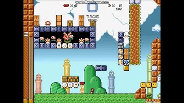 Super Mario Bros X Custom level: Run or Die