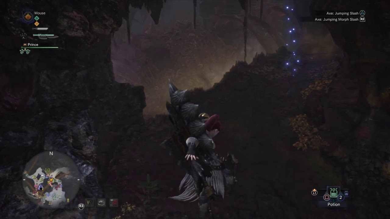 Monster Hunter: World fast elder dragon tracks Rotten Vale