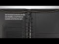 FranklinCovey Classic Tyler Leather Zipper Binder - Black Reviews