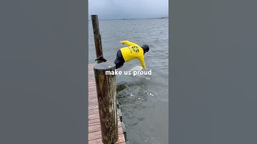 How to do a dock fall like a pro #dockstart #foiling #treasurecoast #floridaman