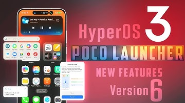 Finally HyperOS 3 Poco Launcher 6.0 Update is Here - New Features Unlocked 🔥 