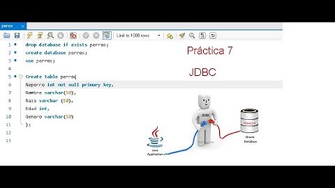Aplicación con conexión a base de datos MySQL, JDBC (Paso a Paso)