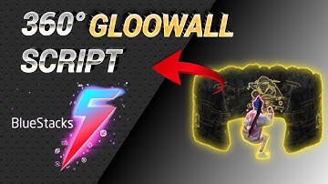 MACRO FOR BLUESTACKS 5 || HOW TO 360 DEGREE GLUE WALL WITH SINGLE TAP IN BLUESTACKS 5 . AHK MACRO