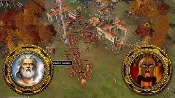 Zeus vs Hades | 1v1 Ranked | Age of Mythology