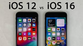 iOS 12 vs iOS 16 on iPhone 8 - Old iOS vs Latest iOS! by UltimateiDeviceVids 17,474 views 1 year ago 9 minutes, 33 seconds