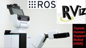 Robot Mobile Manipulator | Toyota HSR | ROS RViz