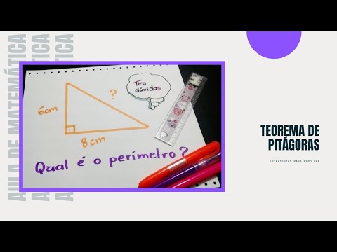 Vídeo: Como Descobrir O Perímetro De Um Triângulo