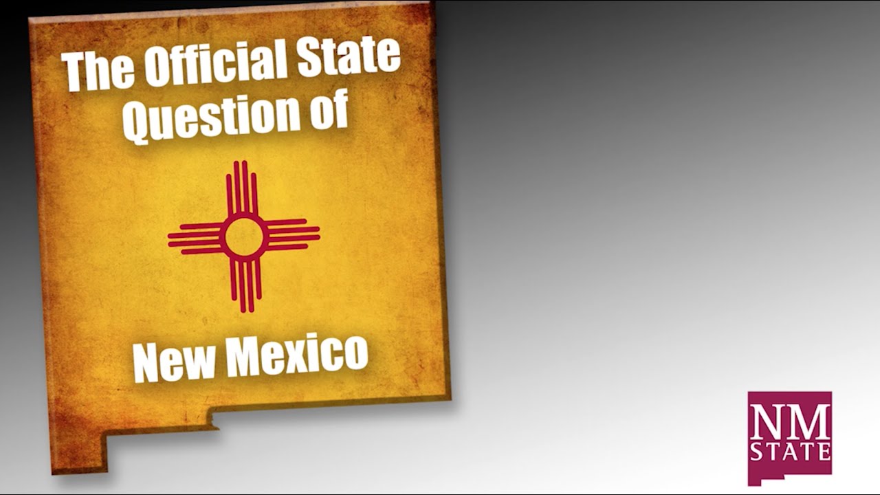 Red or Green? The official state question of New Mexico YouTube