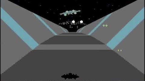 Terrestrial c64 - work in progress canyon scene.