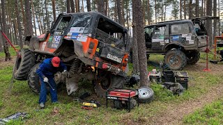 День с Вадимом! Технические сложности и поломки) LadogaTrophy 2019 5