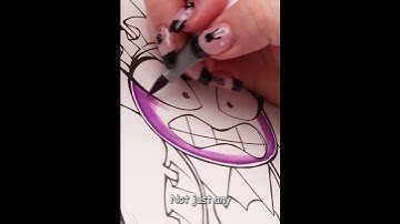 Drawing Maid Jax from The Amazing Digital Circus