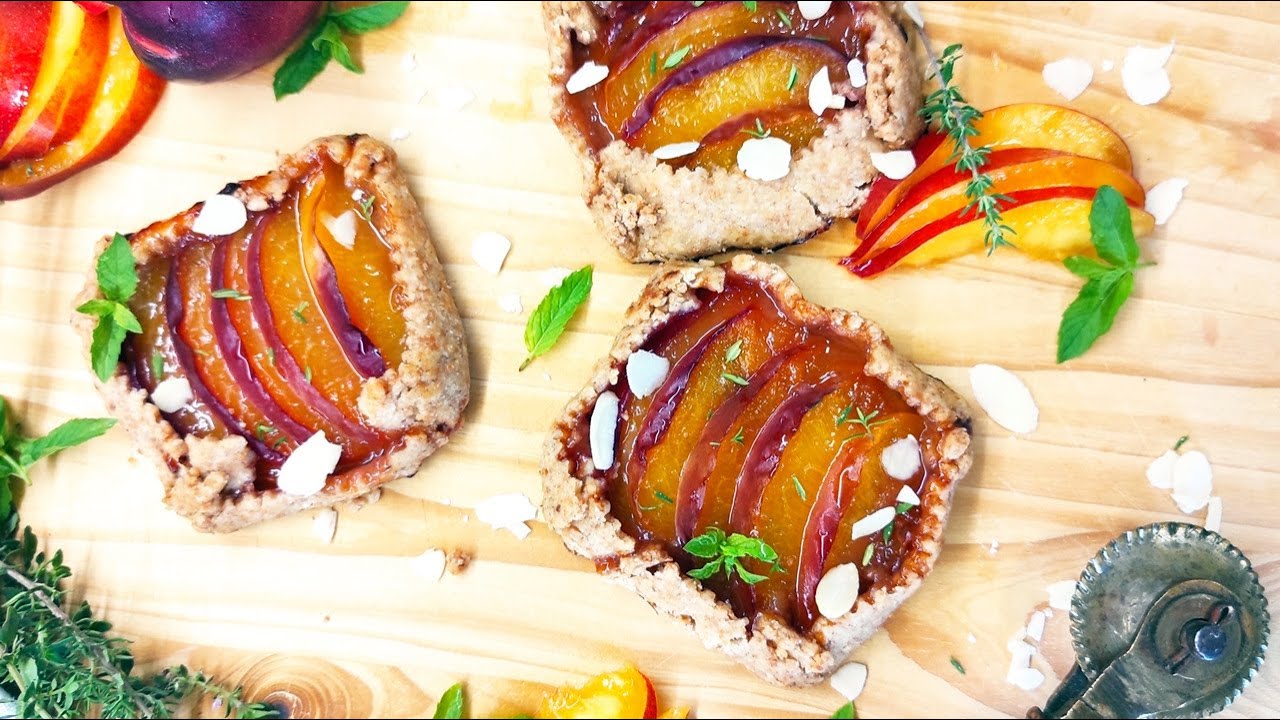 #58 MINI GALETTE alle pesche | MINI GALETTE with peaches