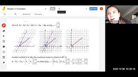 Math 250 Introduction to Coordinate Matrices and Change of Basis