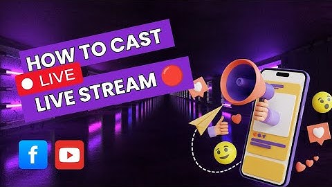 How to Cast Live Stream through mobile on Facebook and YouTube - Prism App live stream easy method
