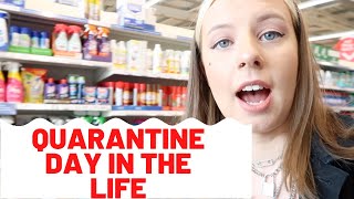 GROCERY SHOPPING IN QUARANTINE | VLOG