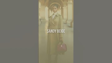 Fall Color Combo #styletips #colorpalette #aiimagery