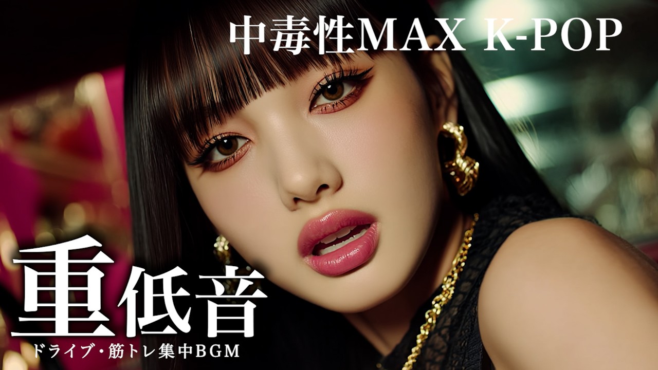 【中毒注意】ドライブ・筋トレ×重低音⚡️モチベ爆上げBGM/K-POP/洋楽playlist/HIPHOP/EDM/TRAP/ワークアウト/ランニング/作業用BGM