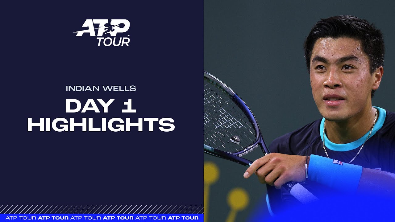 2023 Indian Wells Day 1 Highlights