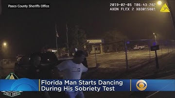 Video: Florida Man Dances Through Field Sobriety Test, Is Arrested For DUI