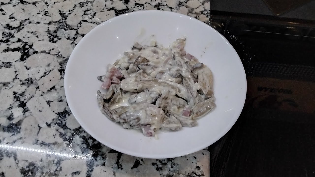 ¿Las personas ciegas cocinan? COCINA PARA CIEGOS, setas a la crema con jamón