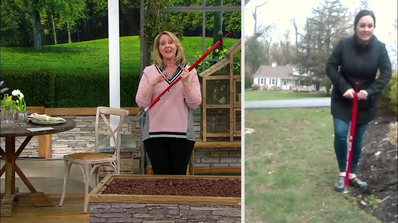 Garden Weasel Weed Popper Step and Twist Long Handle Tool on QVC YouTube