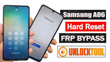Samsung Galaxy A06 SM A065 Hard Reset Or Frp Bypass Unlock Tool