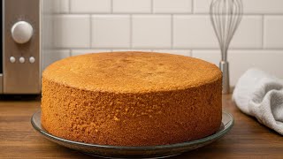 ¡Solo 4 Ingredientes! El Bizcocho de Chocolate Más Esponjoso del Mundo