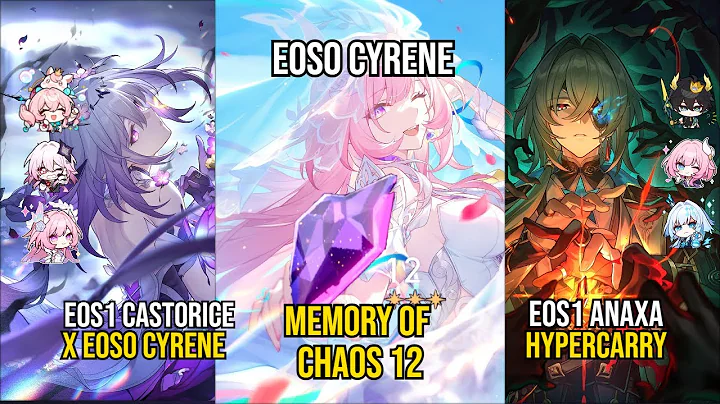 E0S1 Castorice X E0S0 Cyrene & E0S1 Anaxa TruE Dmg | Memory Of Chaos 12 | Honkai Star Rail 3.7