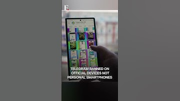 Ukraine Bans Telegram on Official Devices | Subscribe to Firstpost