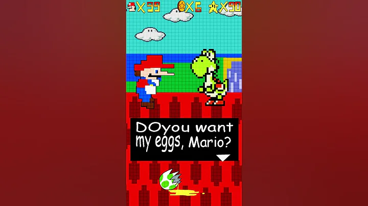 What if Mario 64 was on the NES? #retro #shorts