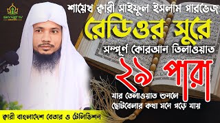 Saiful Islam Parves | Hifzul Quran Tilawat | 29 Para | হিফজুল কোরআন | নতুন তেলাওয়াত | Recitation