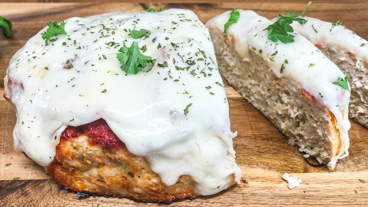 CHICKEN PARMESAN MEATLOAF RECIPE | Cook With Me | Catherine's Plates - YouTube
