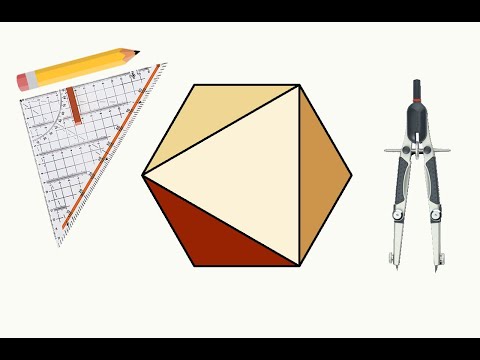 Hexagon secrets , How to draw a Diamond from Hexagon shape